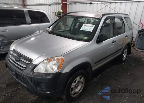 2005 Honda Cr-V Lx from USA, damaged, VIN JHLRD78585C007467